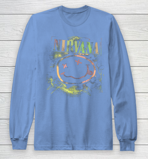 Vintage Nirvanas Smile Design Limited Long Sleeve T-Shirt 8