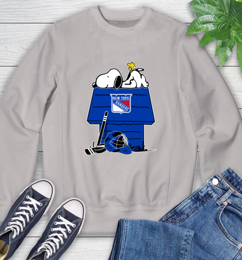 New York Rangers NHL Hockey Snoopy Woodstock The Peanuts Movie Sweatshirt 12