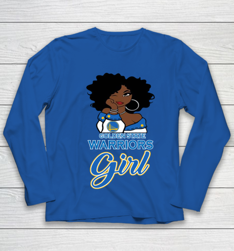 Golden State Warriors Girl NBA Youth Long Sleeve 9