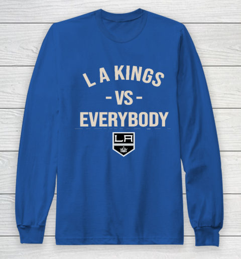 Los Angeles Kings Vs Everybody Long Sleeve T-Shirt 6