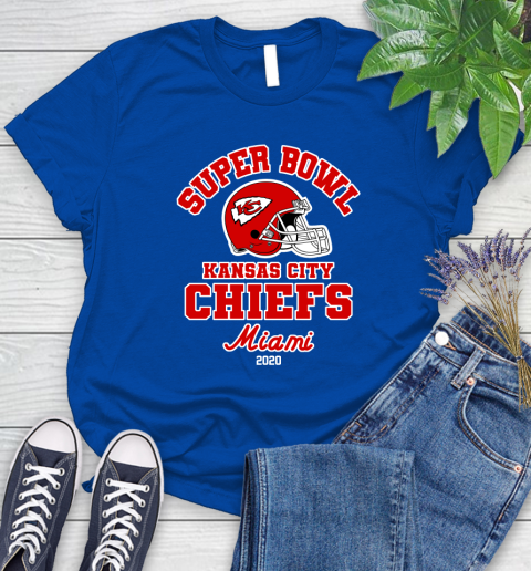 Kansas City Chiefs Super Bowl Champion Miami Logo 2020 NFL Shirts 91