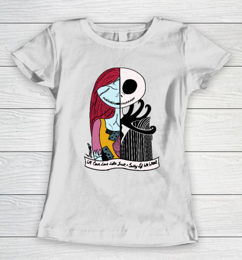 Jack and Sally  Blink 182 I Miss You Women's T-Shirt
