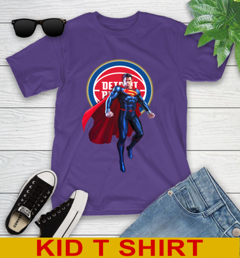 NBA Awesome Superman Basketball Sports Detroit Pistons 104
