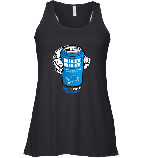 Bud Light Dilly Dilly! Detroit Lions Birds Of A Cooler Racerback Tank