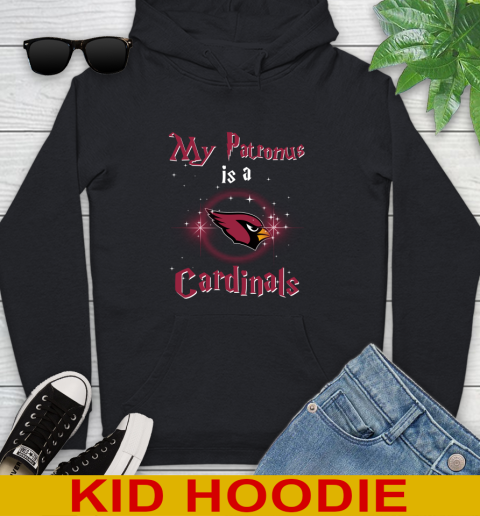 NFL Football Harry Potter My Patronus Is A Arizona Cardinals Youth Hoodie