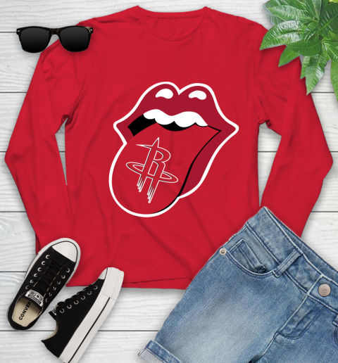 Houston Rockets NBA Basketball Lips I Root For My Team Adoring Fan 135
