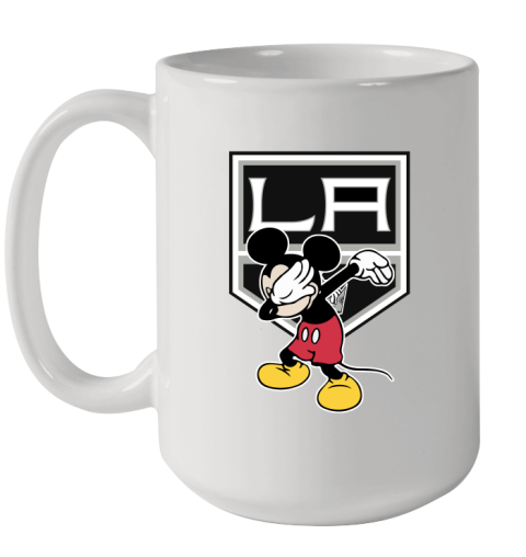 Los Angeles Kings NHL Hockey Dabbing Mickey Disney Sports Ceramic Mug 15oz