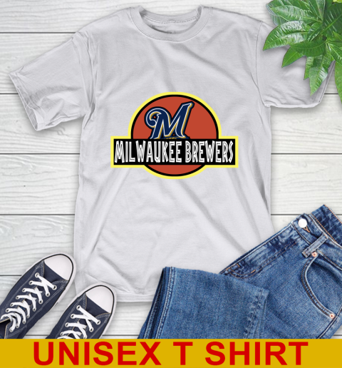 MLB Milwaukee Brewers Jurassic Park Dinosaur Movie Baseball Sports 12