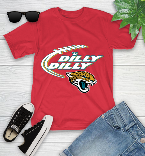 NFL Jacksonville Jaguars Dilly Dilly Football Sports Youth T-Shirt 10