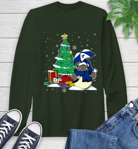 St.Louis Blues NHL Hockey Cute Tonari No Totoro Christmas Sports (1) Long Sleeve T-Shirt 7