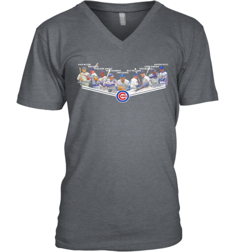 black chicago cubs shirt