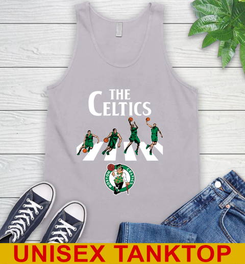 NBA Basketball Boston Celtics The Beatles Rock Band Shirt Tank Top 3