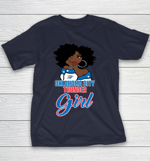 Oklahoma City Thunder Girl NBA Youth T-Shirt 4