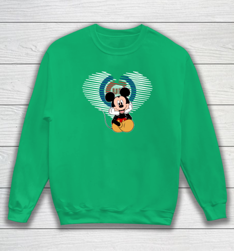 MLB Chicago Cubs The Heart Mickey Mouse Disney Baseball Sweatshirt 7