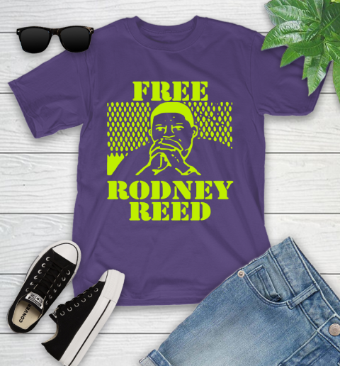 Freee rodney reed Youth T-Shirt 4 Freee rodney reed Youth T-Shirt - Image 4