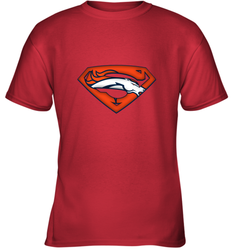 We Are Undefeatable The Denver Broncos X Superman NFL Youth T-Shirt 