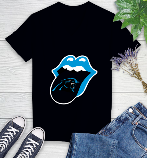 Carolina Panthers NFL Football Lips I Root For My Team Adoring Fan 78