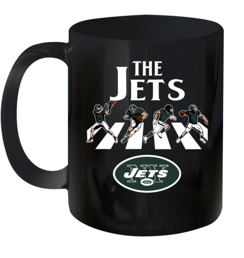 NFL Football New York Jets The Beatles Rock Band Shirt Ceramic Mug 11oz