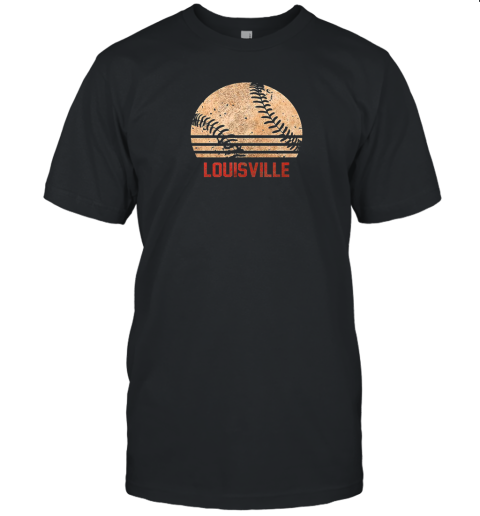 Vintage Baseball Louisville Shirt Cool Softball Gift Unisex Jersey Tee