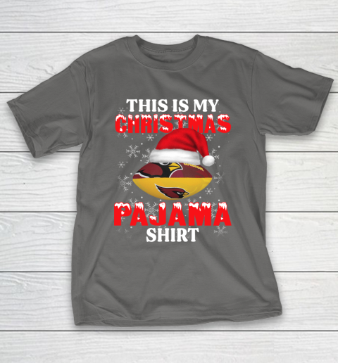 Arizona Cardinals This Is My Christmas Pajama Shirt NFL T-Shirt 8