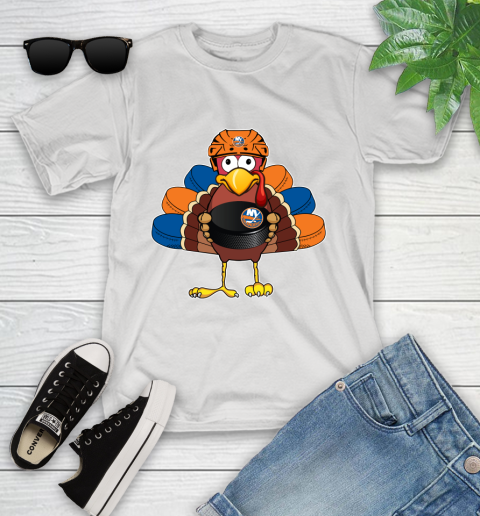 New York Islanders Turkey Thanksgiving Day Youth T-Shirt