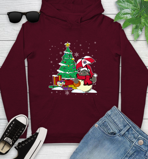 Washington Wizards NBA Basketball Cute Tonari No Totoro Christmas Sports Youth Hoodie 7