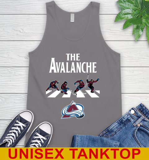NHL Hockey Colorado Avalanche The Beatles Rock Band Shirt Tank Top 6