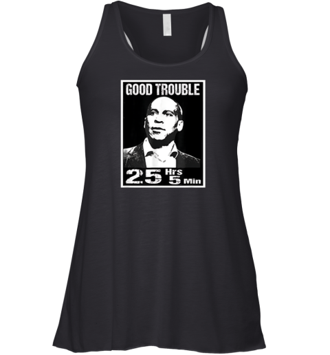 Good Trouble Corey Booker 25 Hrs And 5 Mins Premium Racerback Tank