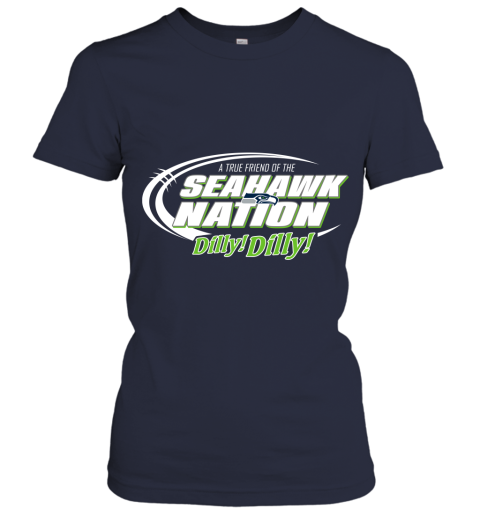 vkuz a true friend of the seahawks nation ladies t shirt 20 front navy