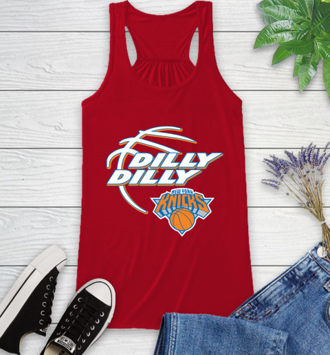 NBA New York Knicks Dilly Dilly Basketball Sports Racerback Tank 6