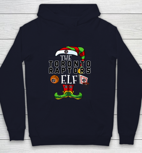 Toronto Raptors Christmas ELF Funny NBA Youth Hoodie 2
