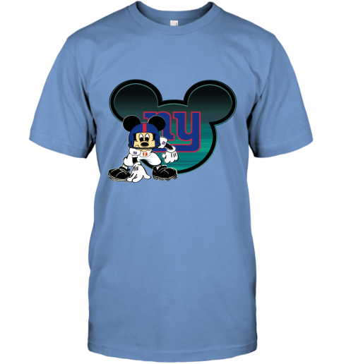 NFL New York Giants Mickey Mouse Disney Football T Shirt EOzEs1I7LYt classic t shirt 2 95 151514 front carolina blue