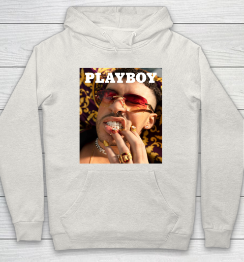 Neon playboy hoodie sale