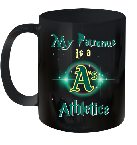 MLB Baseball Harry Potter My Patronus Is A Oakland Athletics Ceramic Mug 11oz