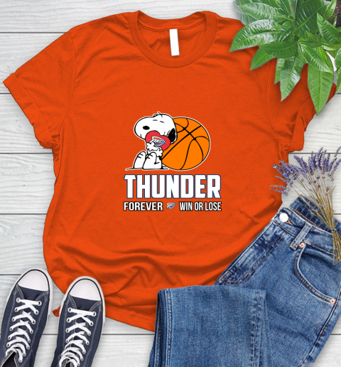 NBA The Peanuts Movie Snoopy Forever Win Or Lose Basketball Oklahoma City Thunder_000 94