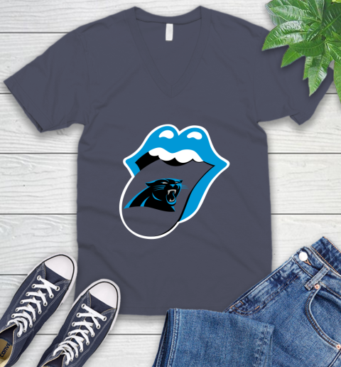 Carolina Panthers NFL Football Lips I Root For My Team Adoring Fan 56
