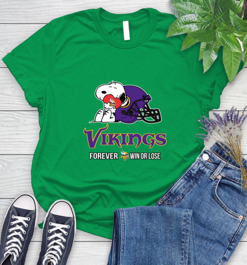 NFL The Peanuts Movie Snoopy Forever Win Or Lose Football Minnesota Vikings 96