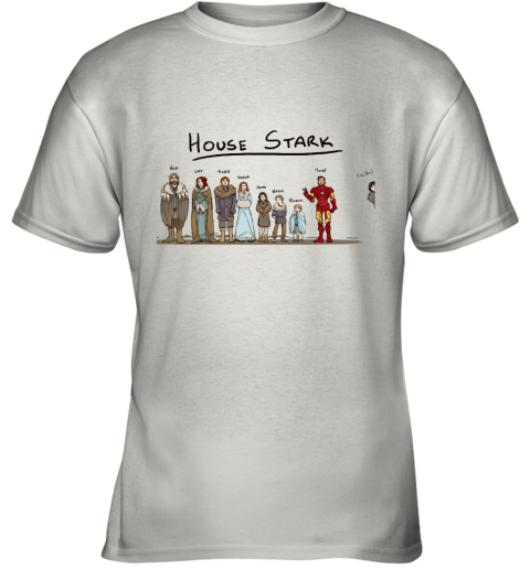 House Stark And Iron Man Youth T-Shirt