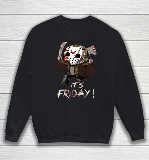 Funny Friday 13th Jason Funny Halloween Horror Sweatshirt