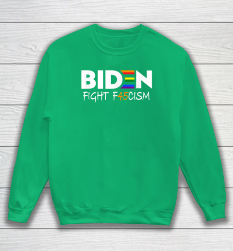 Biden Fight F45cism Shirt Biden Fight Fascism Anti Trump Sweatshirt 5 Biden Fight F45cism Shirt Biden Fight Fascism Anti Trump Sweatshirt - Image 5