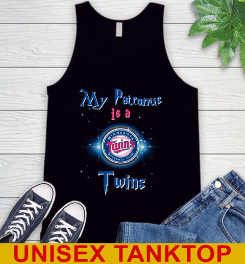 MLB Baseball Harry Potter My Patronus Is A Minnesota Twins Tank Top