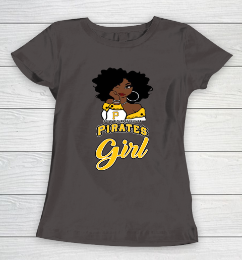 Pittsburgh Piratess Girl MLB Women's T-Shirt 9