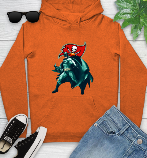NFL Batman Football Sports Tampa Bay Buccaneers Youth Hoodie 5