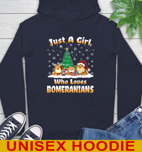 Christmas Just a girl who love pomeranians dog pet lover 15