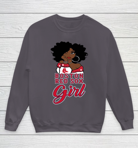 Boston Red Sox Girl MLB Youth Sweatshirt 6