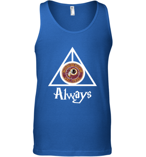 Always Love The Washington Redskins x Harry Potter Mashup NFL kg6t always love the washington redskins x harry potter unisex tank 17 front royal