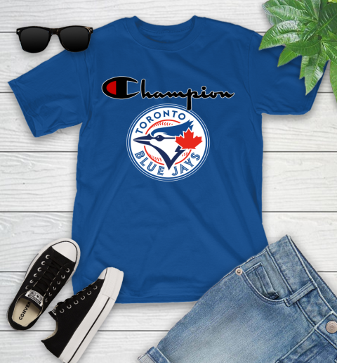 MLB Baseball Toronto Blue Jays Champion Shirt Youth T-Shirt 6