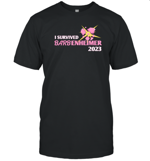 I Survived Barbenheimer 2023 Funny T-Shirt
