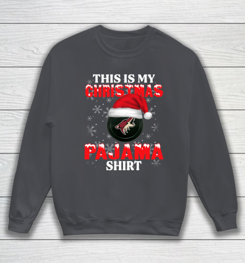 Arizona Coyotes This Is My Christmas Pajama Shirt NHL Sweatshirt 4