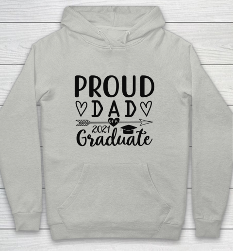 Proud Dad Of A 2021 Graduate Youth Hoodie